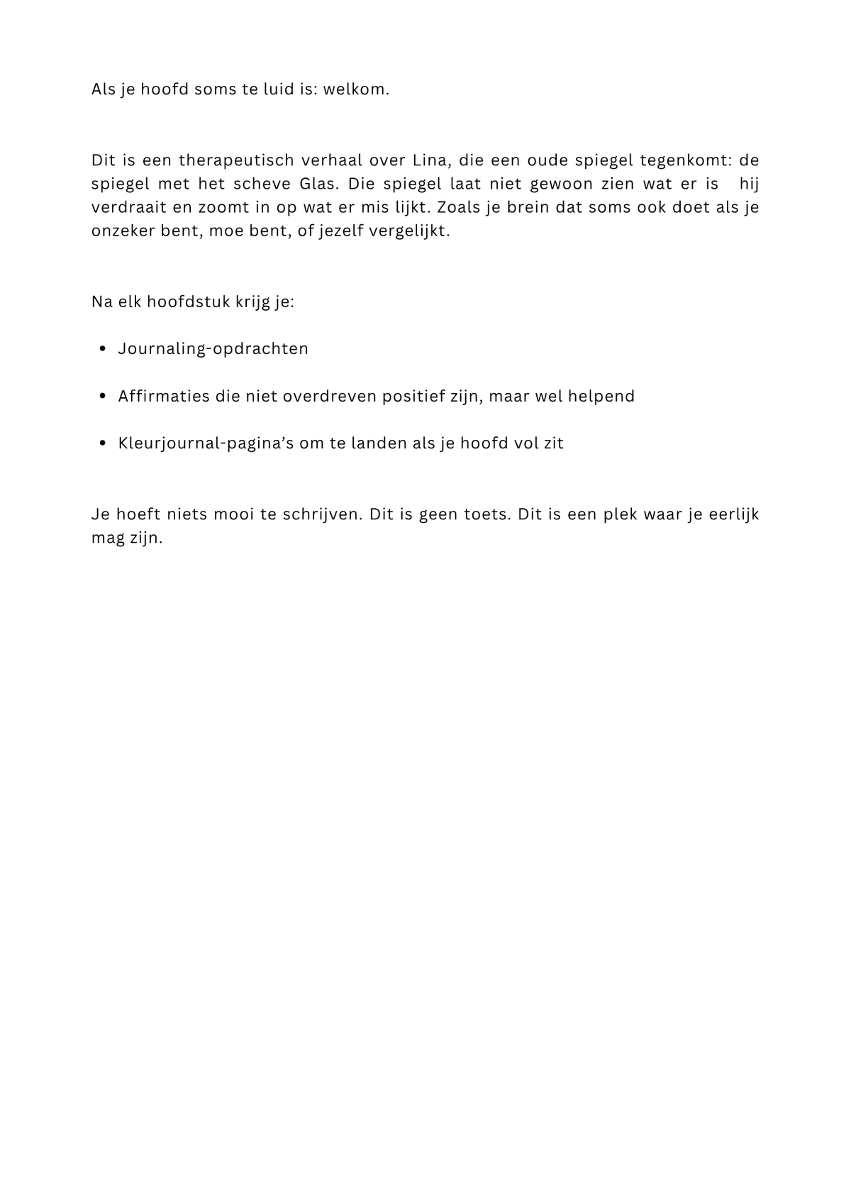 Lina en de spiegel met het scheve glas - gratis preview H1