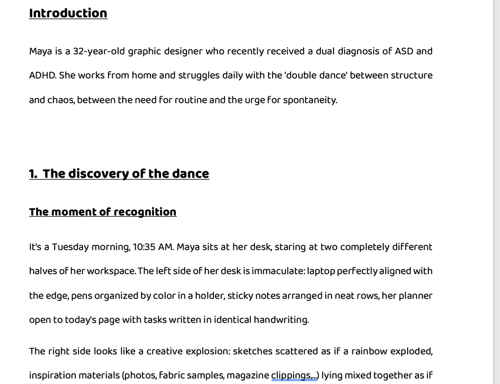 Maya and the double dance: free chapter 1