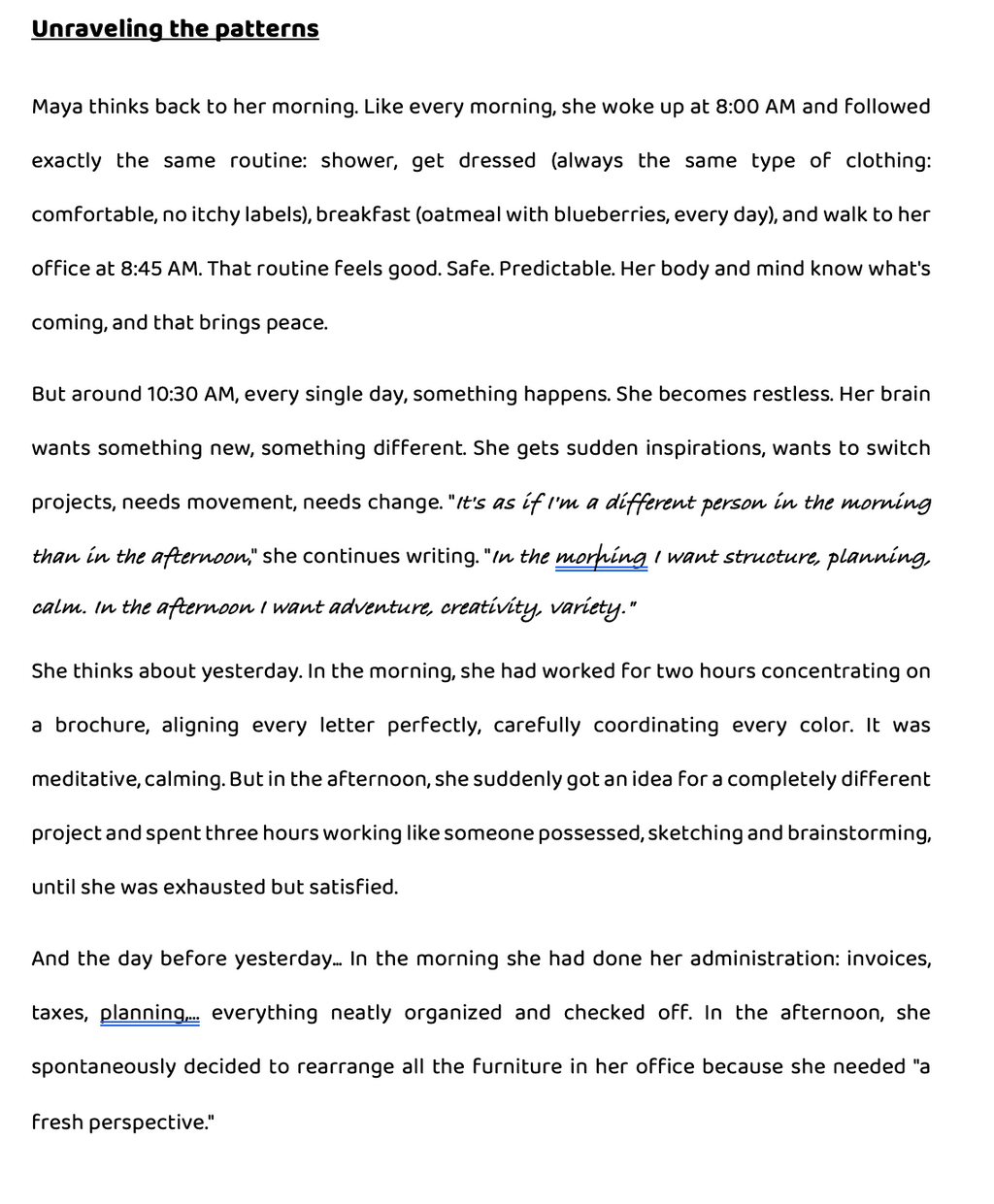 Maya and the double dance: free chapter 1