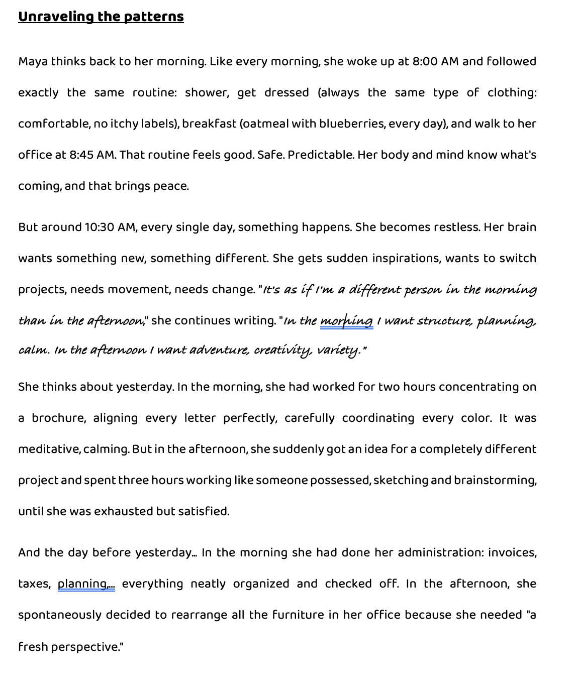 Maya and the double dance: free chapter 1