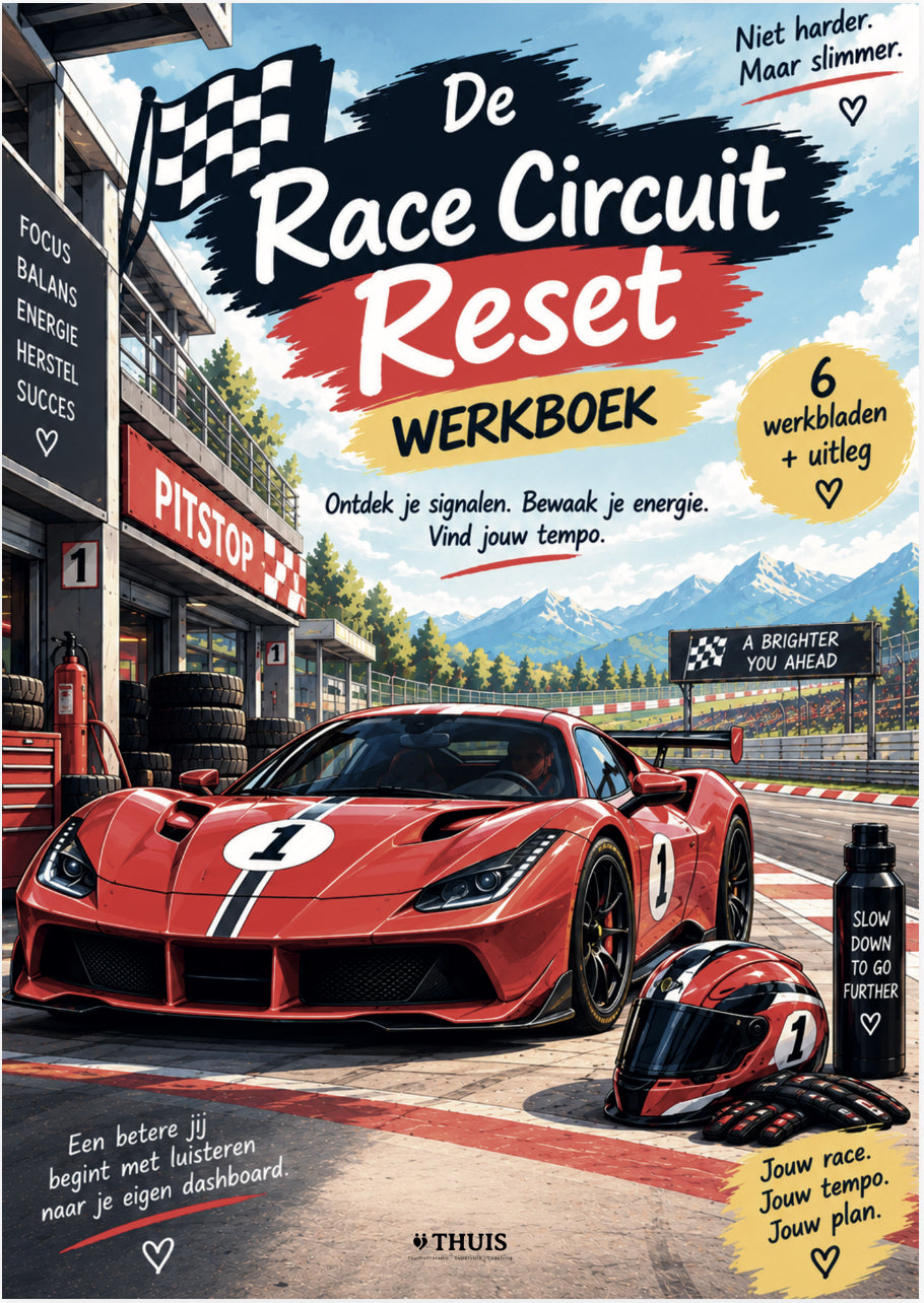De Race Circuit Reset: werkboek stress, grenzen & energie